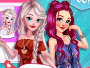 صورة: مخطط تفصيلي الأميرات المشهورات.